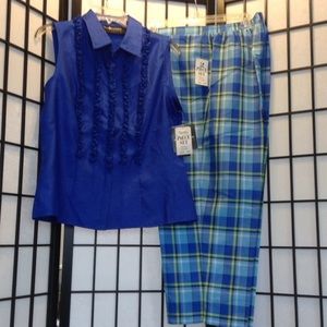 10 P Sag Harbor Capri Set NWT (A-4)